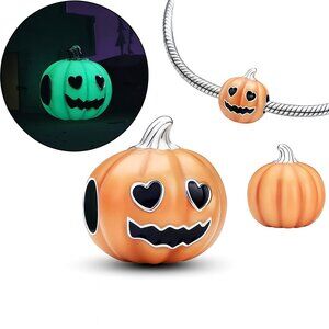 Glow in the Dark Pumpkin Charm